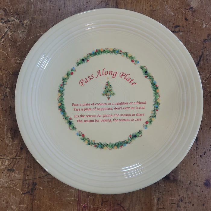 Pass Along Christmas Tree Chop Plate