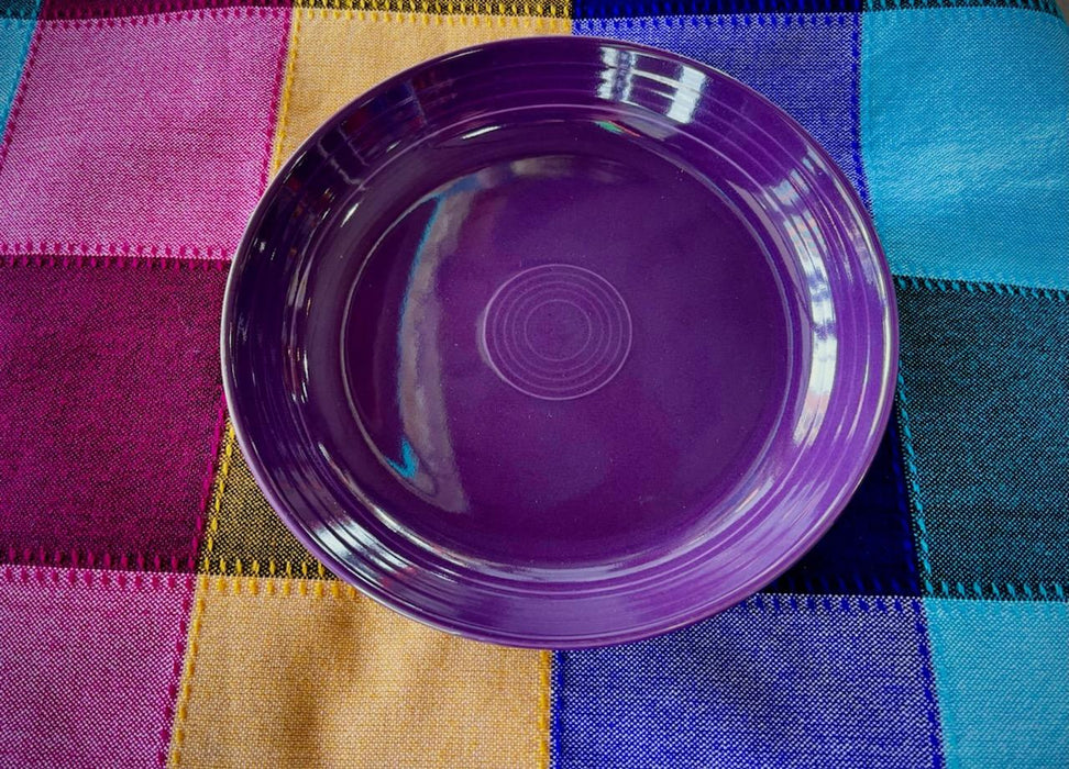Mulberry Fiesta Bistro Bowl Luncheon Plate, Purple