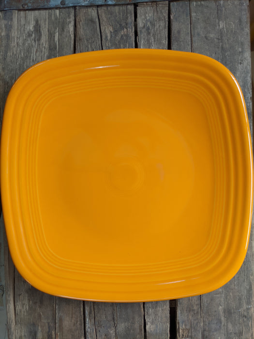 Retired Square Dinner Plate