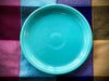 Turquoise Fiesta Bistro Buffet Plate, Aqua, Blue