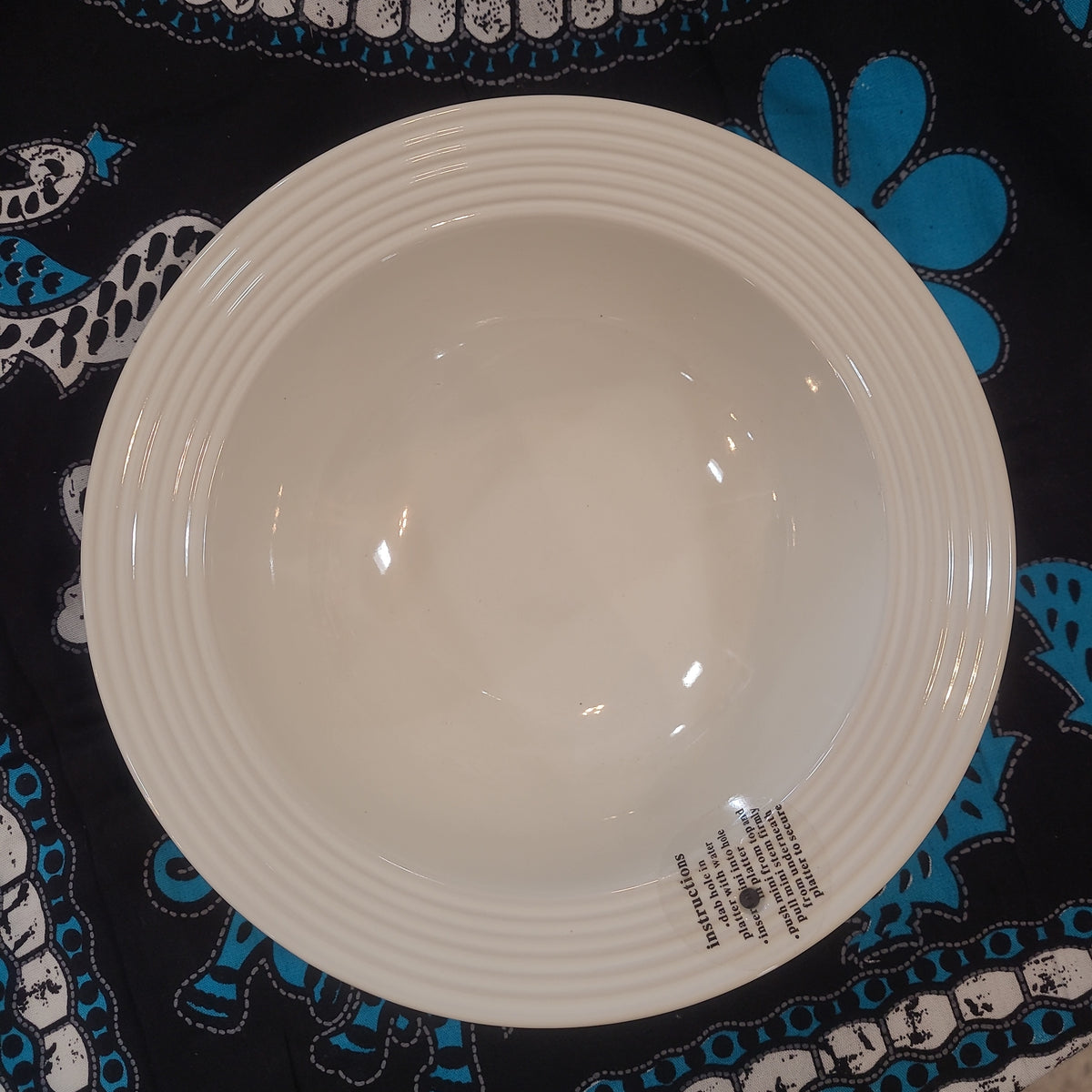 Nora Fleming Pinstripe Garnish Dish