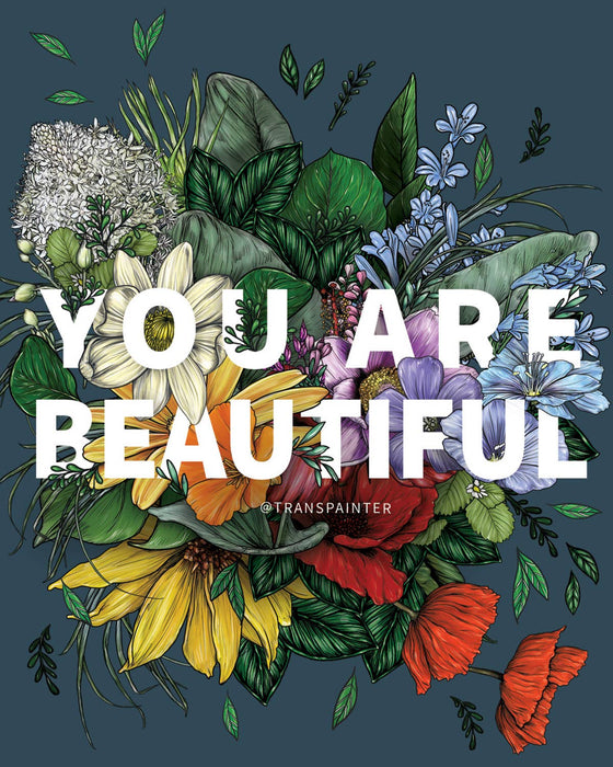 You Are Beautiful Sticker Pack