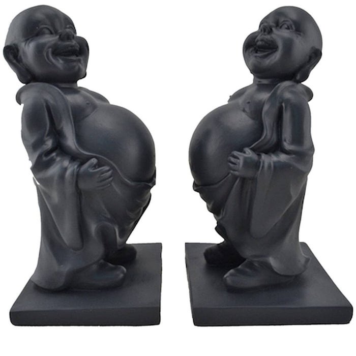 Happy Buddha Bookends