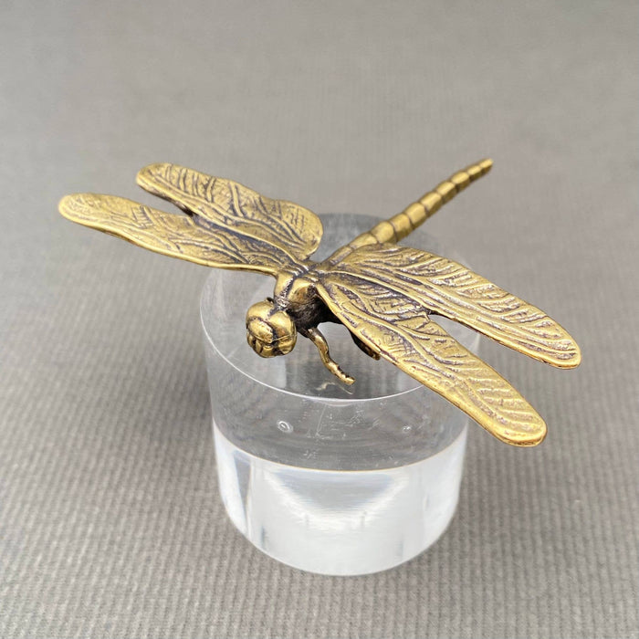 Brass Dragonfly Desktop Decoration