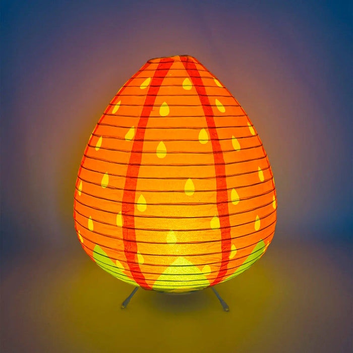 Paper LED Lantern  - Strawberry
