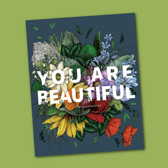 You Are Beautiful Sticker Pack