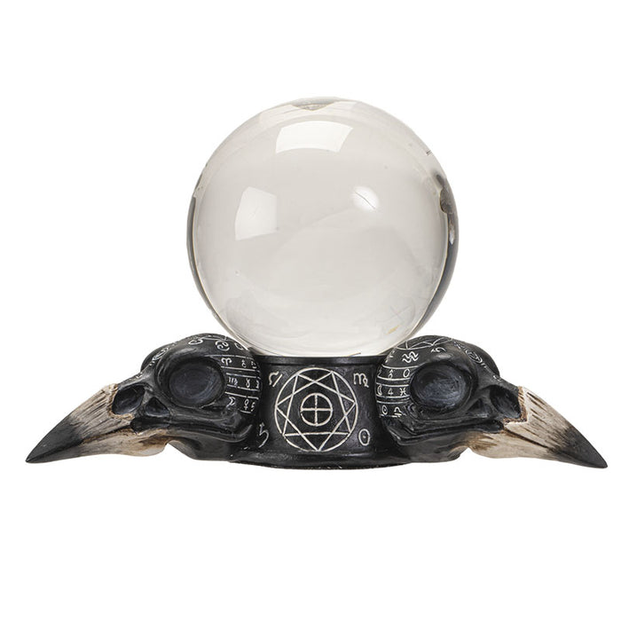 Raven Skulls and Crystal Ball