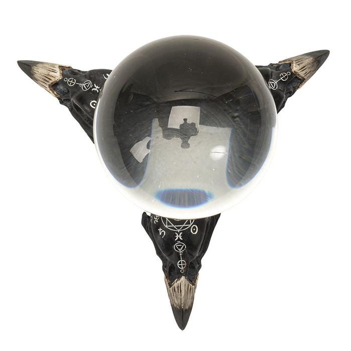 Raven Skulls and Crystal Ball