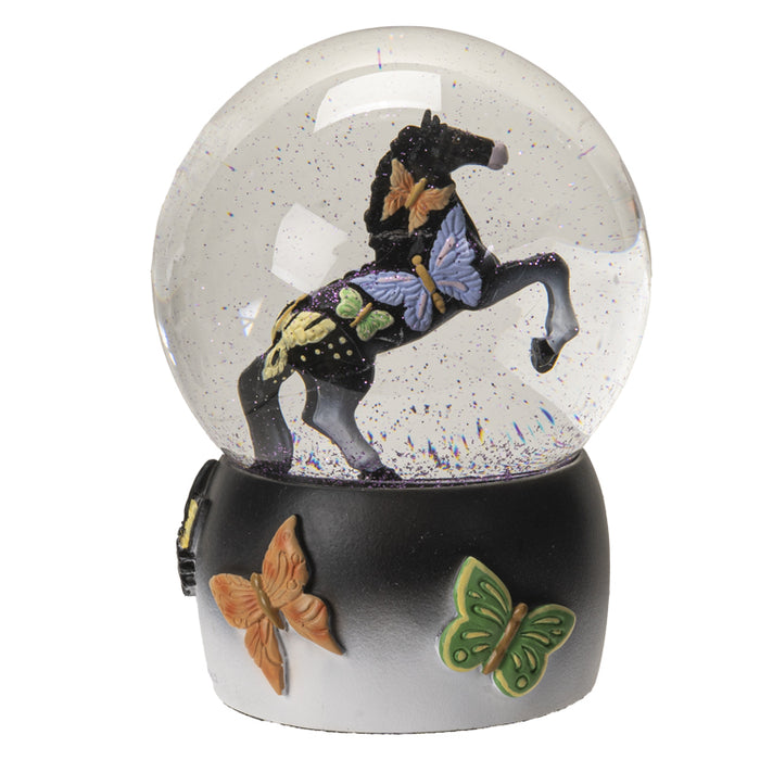 Black Beauty Water Globe