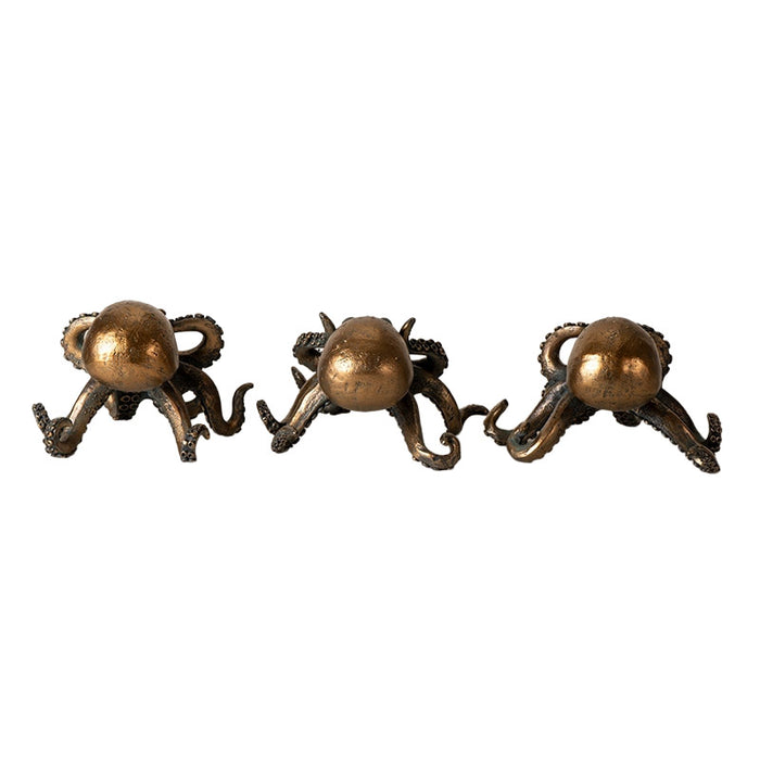 Hear No, See No, Speak No Evil Octopus