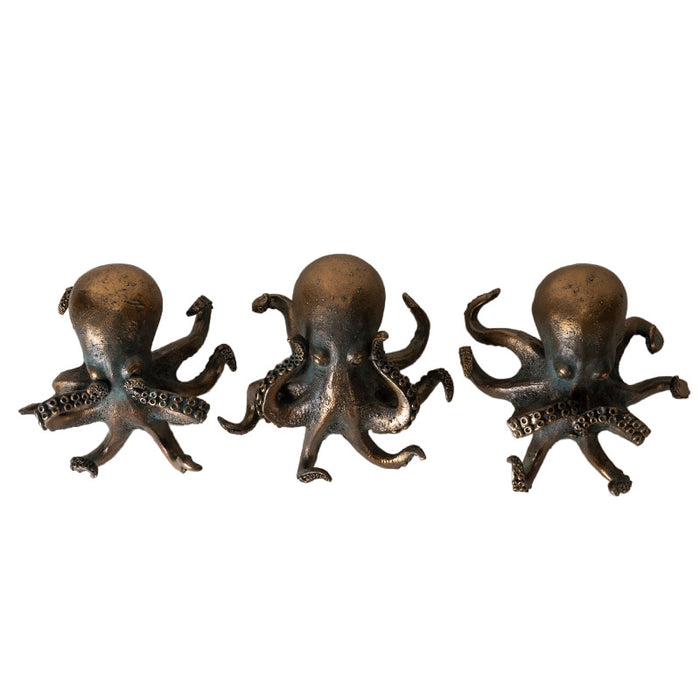 Hear No, See No, Speak No Evil Octopus