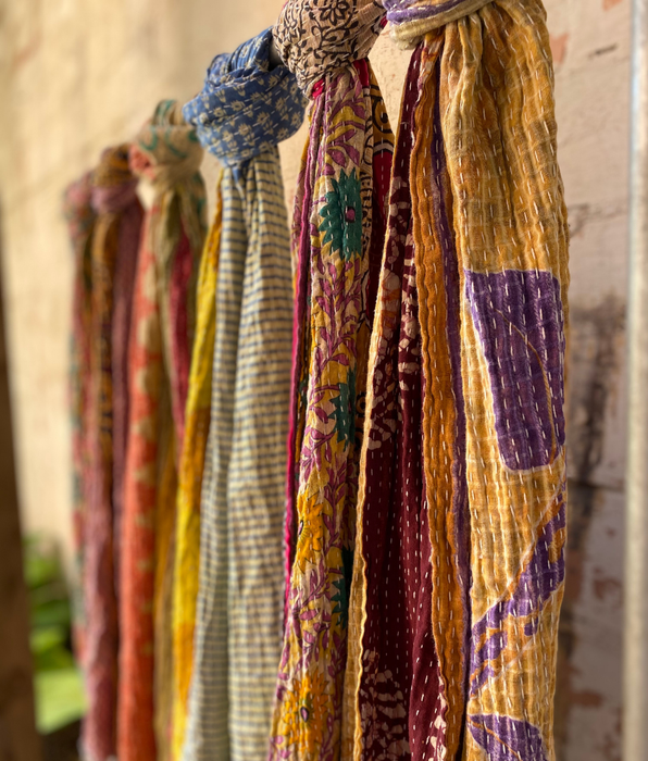 Kantha Scarf