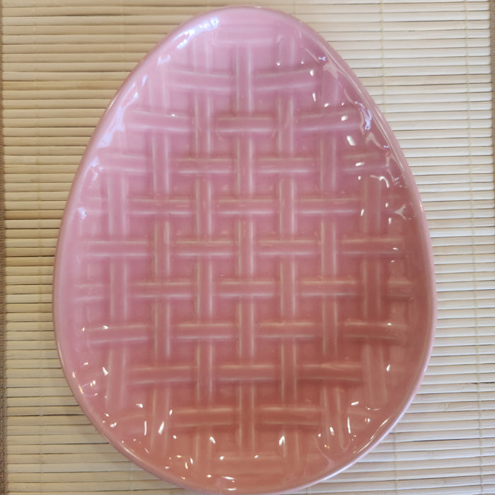 Fiestaware 10" Embossed Egg Plate