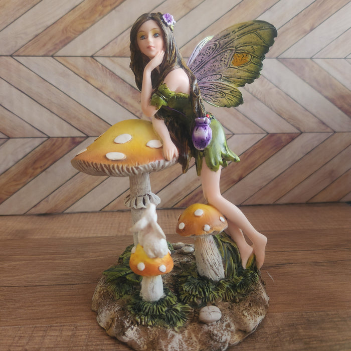 Mushroom Fairy w/ Bunny