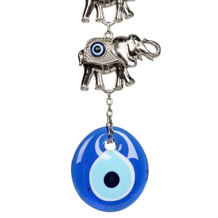 7 Elephants Evil Eye Wall Decoration