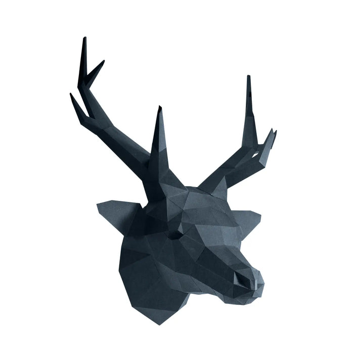 Grey Sapphire Deer Head