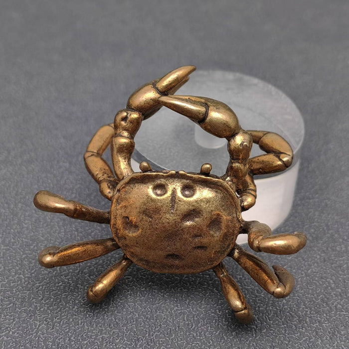 Brass Crab Desktop Decoration