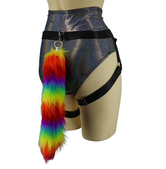 Rainbow Fur Tail