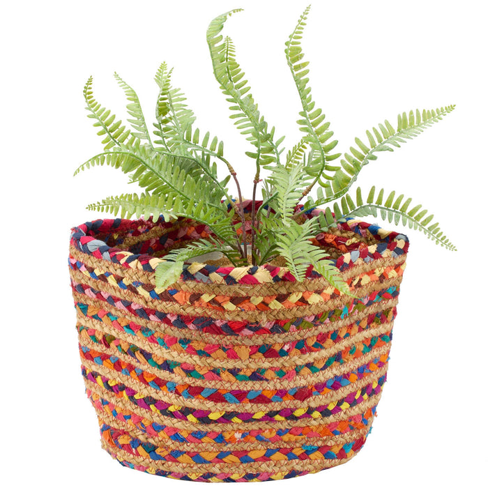 Chindi Braided Bin