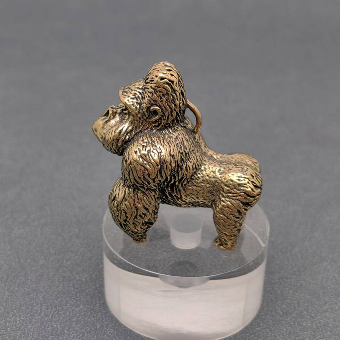Brass Orangutan Desktop Decoration