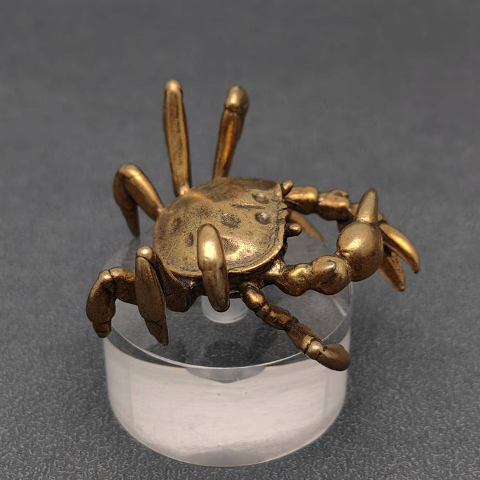 Brass Crab Desktop Decoration