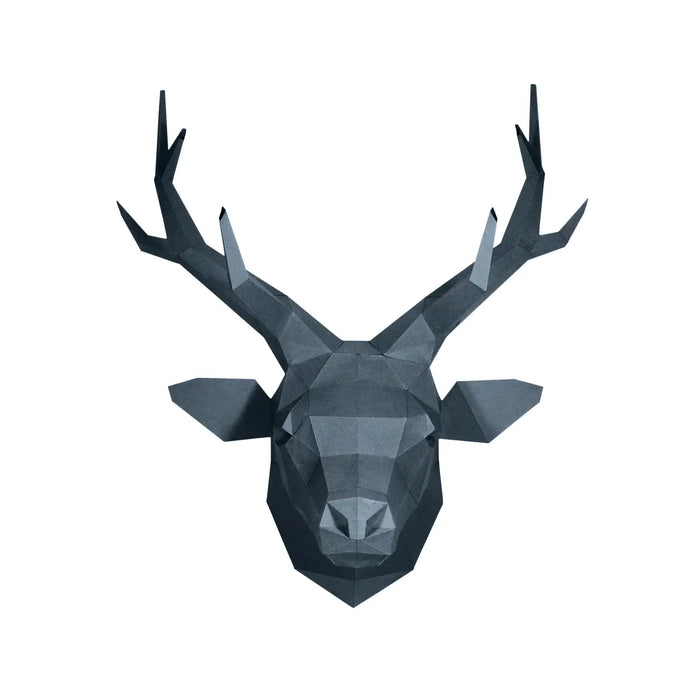 Grey Sapphire Deer Head