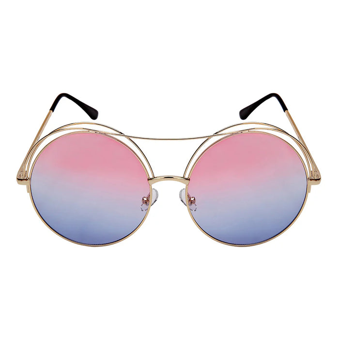 Oversized Round Women Sunglasses