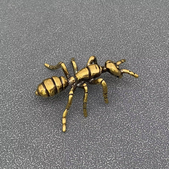 Brass Ant Desktop Decoration