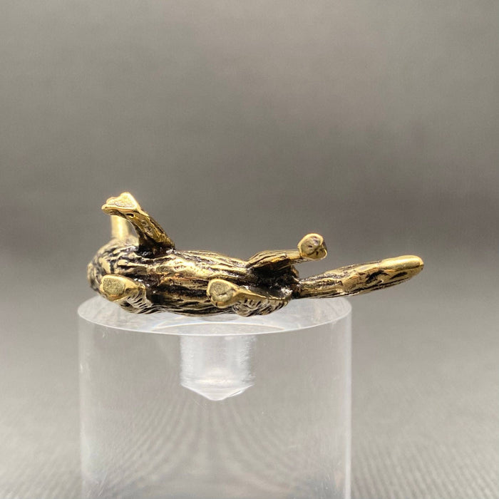 Brass Fox Desktop Decoration