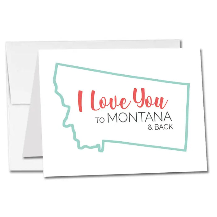 Montana Greeting Card