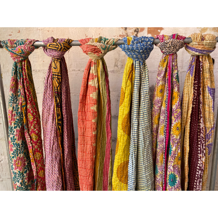 Kantha Scarf