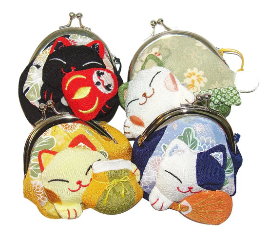Maneki Lucky Cat Purse