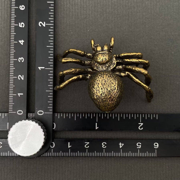 Brass Spider Desktop Decoration