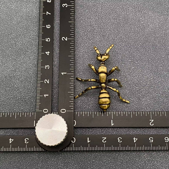 Brass Ant Desktop Decoration