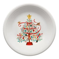 Holly Berry Christmas Tree Salad Plate 7 1/4 Inch