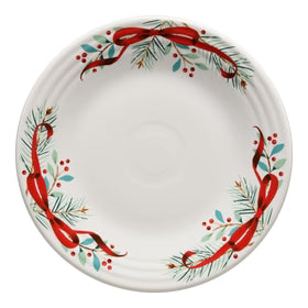 Holly Berry Christmas Garland 9 Inch Luncheon Plate