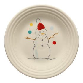 Jolly Christmas Classic Rim 9 Inch Luncheon Plate
