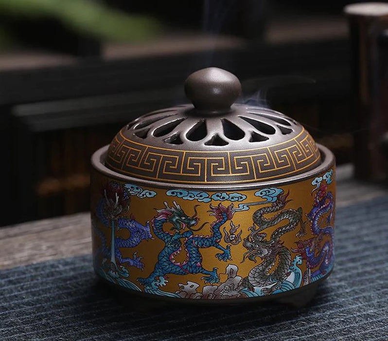 Enamel Incense Burner
