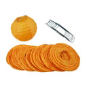 Even Ribbing Round Paper Lanterns