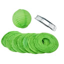 Even Ribbing Round Paper Lanterns