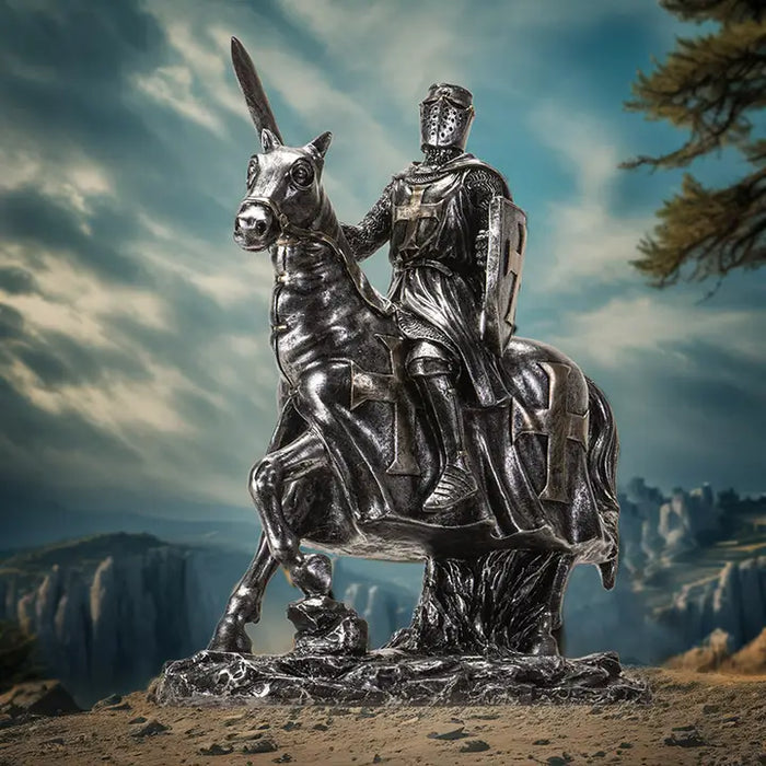 Medieval Knight On Horse