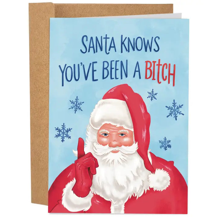 Sleezy Greeting Card