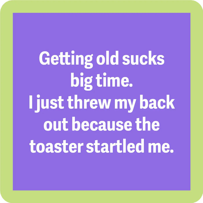 Drinks on Me Coaster