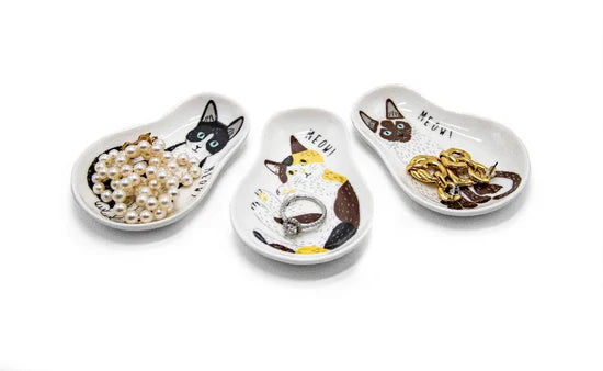 Cat Curio Dishes
