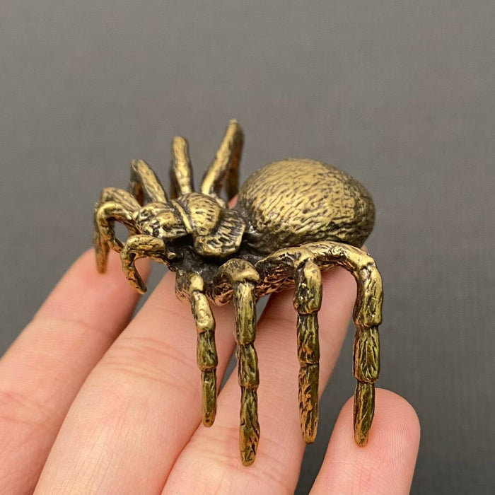 Brass Spider Desktop Decoration
