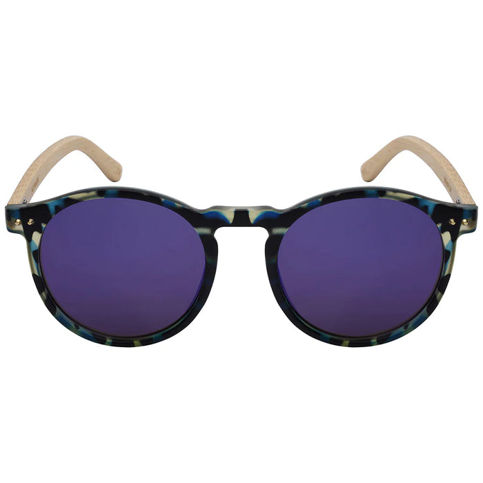 Round Bamboo Sunglasses