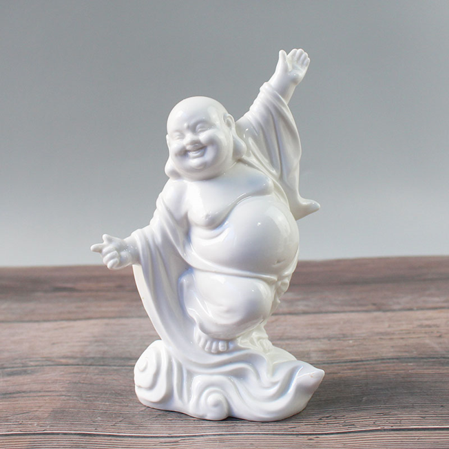 Dancing Buddha - Ceramic