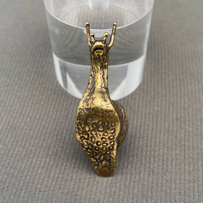 Brass Snail Desktop Decoration