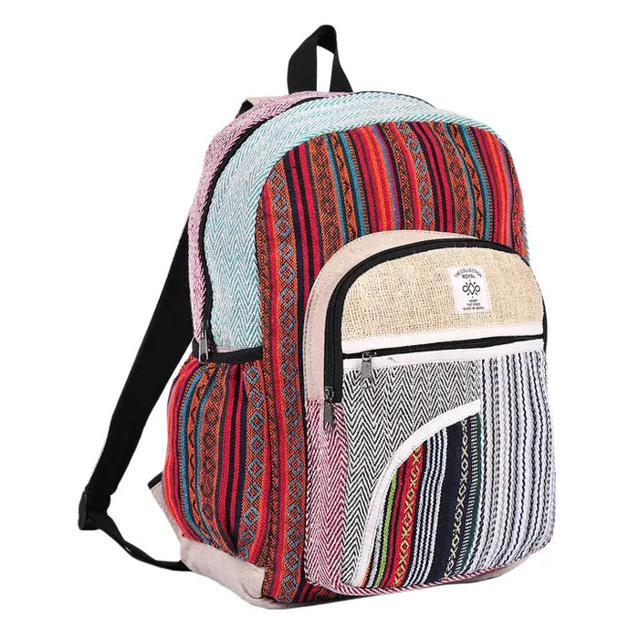 Hippie Boho Cotton Daypack Backpack — Import Market
