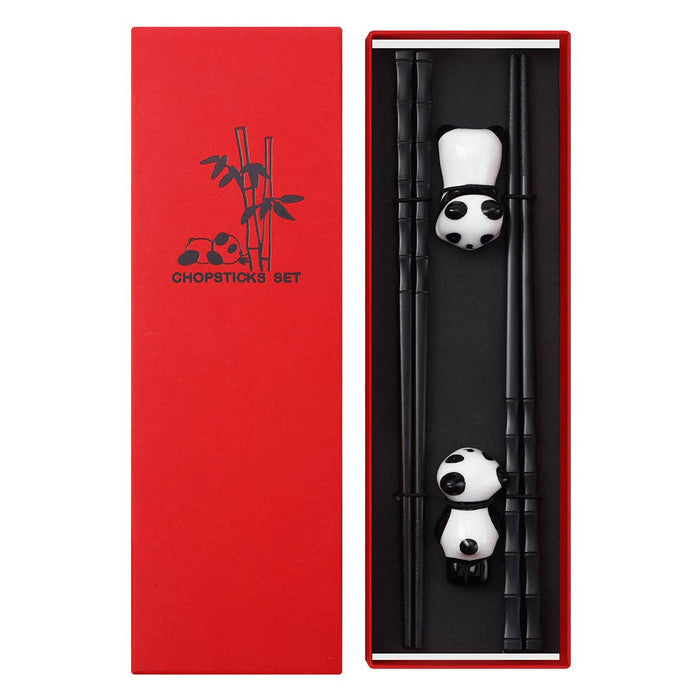 2 Pair Chopstick & Rest Set